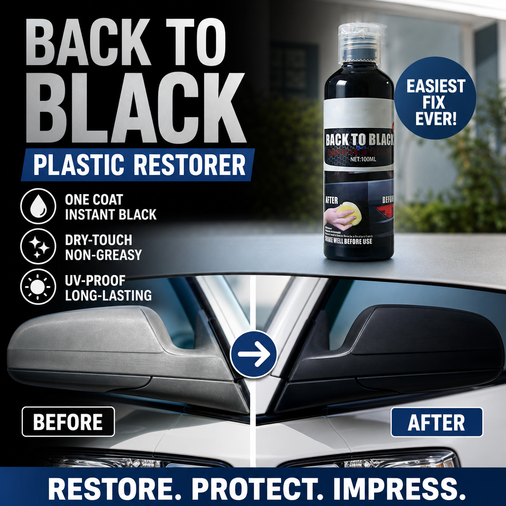 🔥Limited Time Promotion 50% OFF🔥Professional Plastic Reviver for Cars