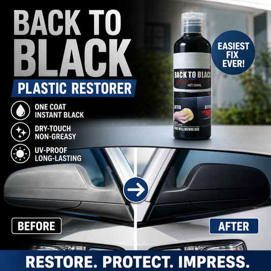 🔥Limited Time Promotion 50% OFF🔥Professional Plastic Reviver for Cars