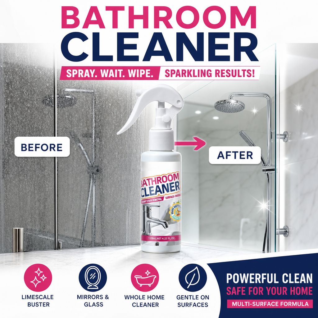 🔥Limited Time Promotion 50% OFF🔥Multi-purpose Powerful Bathroom Cleaner