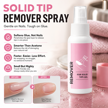 🔥Limited Time Promotion 50% OFF🔥Solid Glue Gel Remover Spray for Press-on Nails