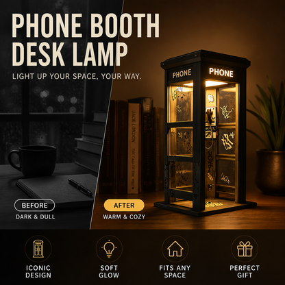 📞50% OFF NOW✨Vintage Phone Booth Ambient Lamp