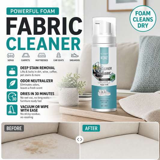 🥳2026 HOT SALE💞50K+ SOLD!Powerful Foam Cleaner for Fabric