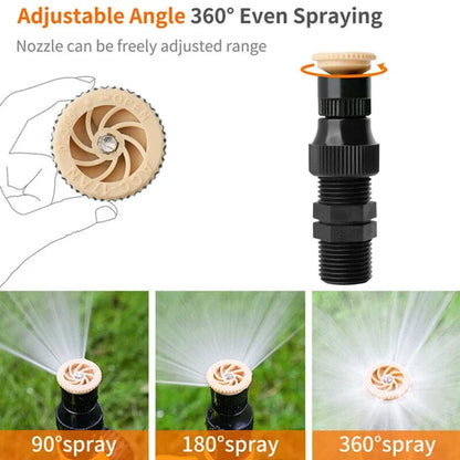 🎁 Hot Sale 50% OFF 🔥Stainless Steel Rotary Irrigation Tripod Telescopic Support Sprinkler