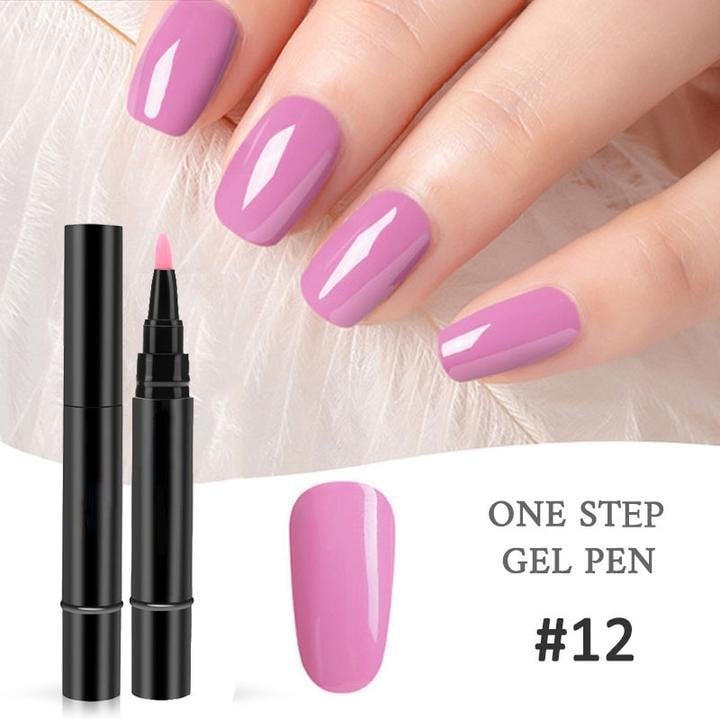 💅 Limited Time Buy 1 Get 1 Free - £12.99! ✨One Step Nail Gel Pen🎨Free handheld mini UV nail lamp💡