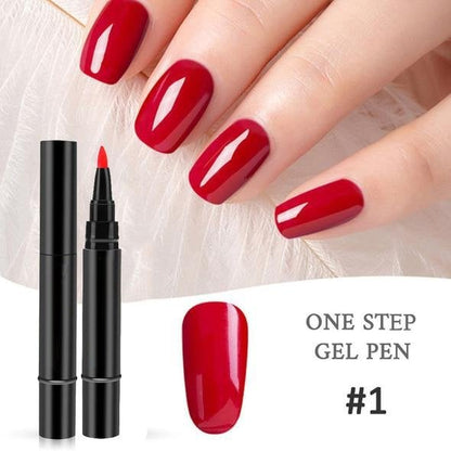 💅 Limited Time Buy 1 Get 1 Free - £12.99! ✨One Step Nail Gel Pen🎨Free handheld mini UV nail lamp💡