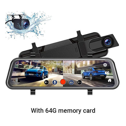 🔥 LIMITED-TIME 60% OFF! 📹 10" HD Multi-Function Touch Screen Car Recorder – Dual Lens, GPS, Loop Recording 🗺️