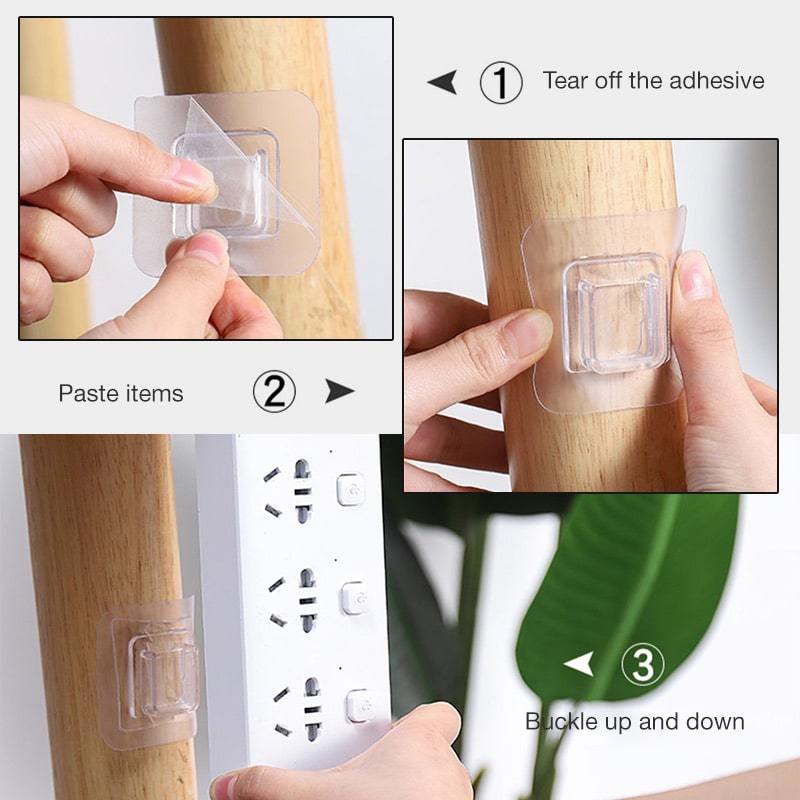 Double-sided Adhesive Wall Hooks