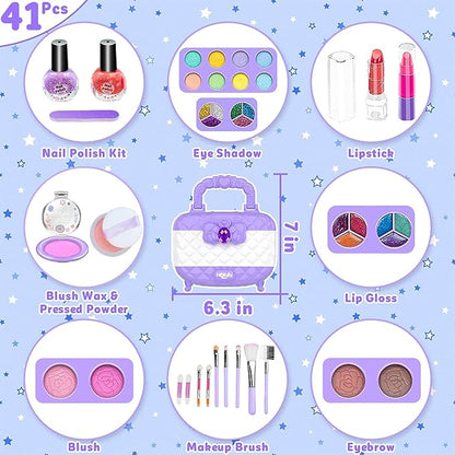 🎁Christmas gifts🎁Kids Washable Makeup Beauty Kit