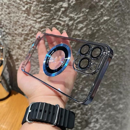 🌈Transparent Magnetic iPhone Case