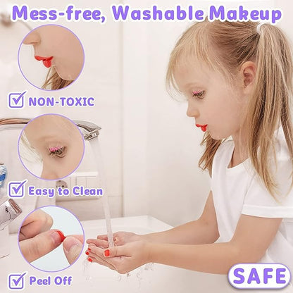 🎁Christmas gifts🎁Kids Washable Makeup Beauty Kit