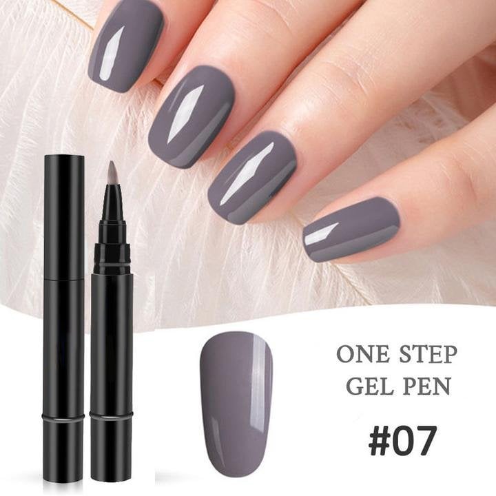 💅 Limited Time Buy 1 Get 1 Free - £12.99! ✨One Step Nail Gel Pen🎨Free handheld mini UV nail lamp💡