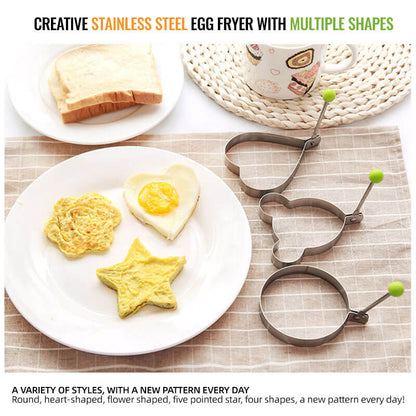 🔥Last Day Sale 50%🔥Stainless Steel Fried Egg Molds