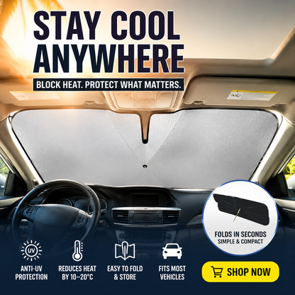 🔥Car Sunshade Protect Your Car From The Heat