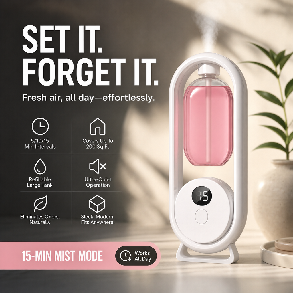 🎉 2026 Sale — Over 31,900 Sold!🌫️ Automatic Aromatherapy Diffuser – Soothing 🌙