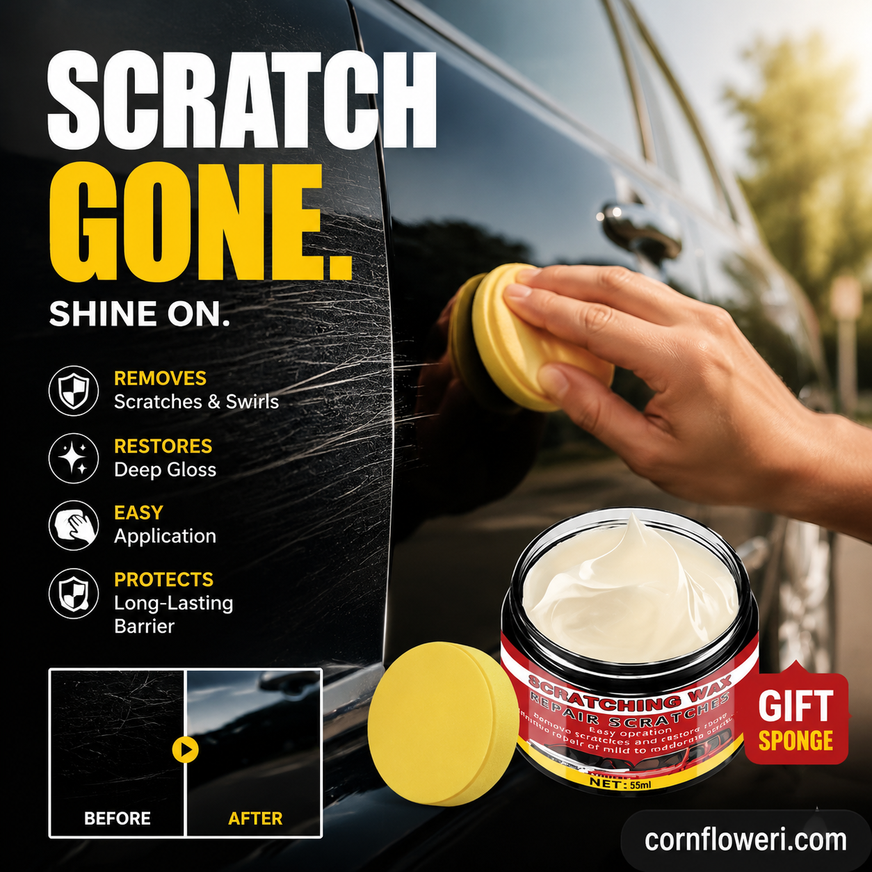 Ultimate Car Scratch Remover Wax