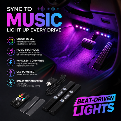 🔥50% discount🔥LED ambient light with wireless charging