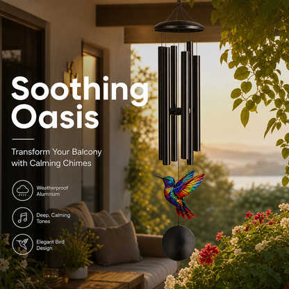 🎵 LIMITED-TIME 50% OFF! 💥 Vintage Metal Memorial Wind Chimes – Soothing Melody, Rust-Resistant Aluminum, Retro Design ✨