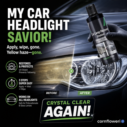 Car Headlight Repair Polish Liquid