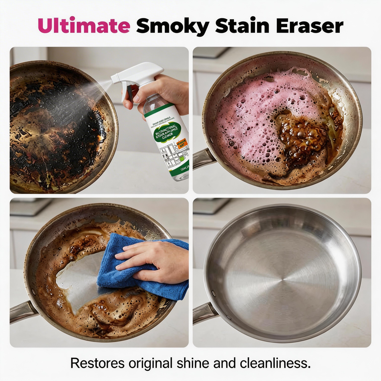 🔥Limited Time Promotion 50% OFF🔥Multifunctional Kitchen Appliance Cleaner Spray