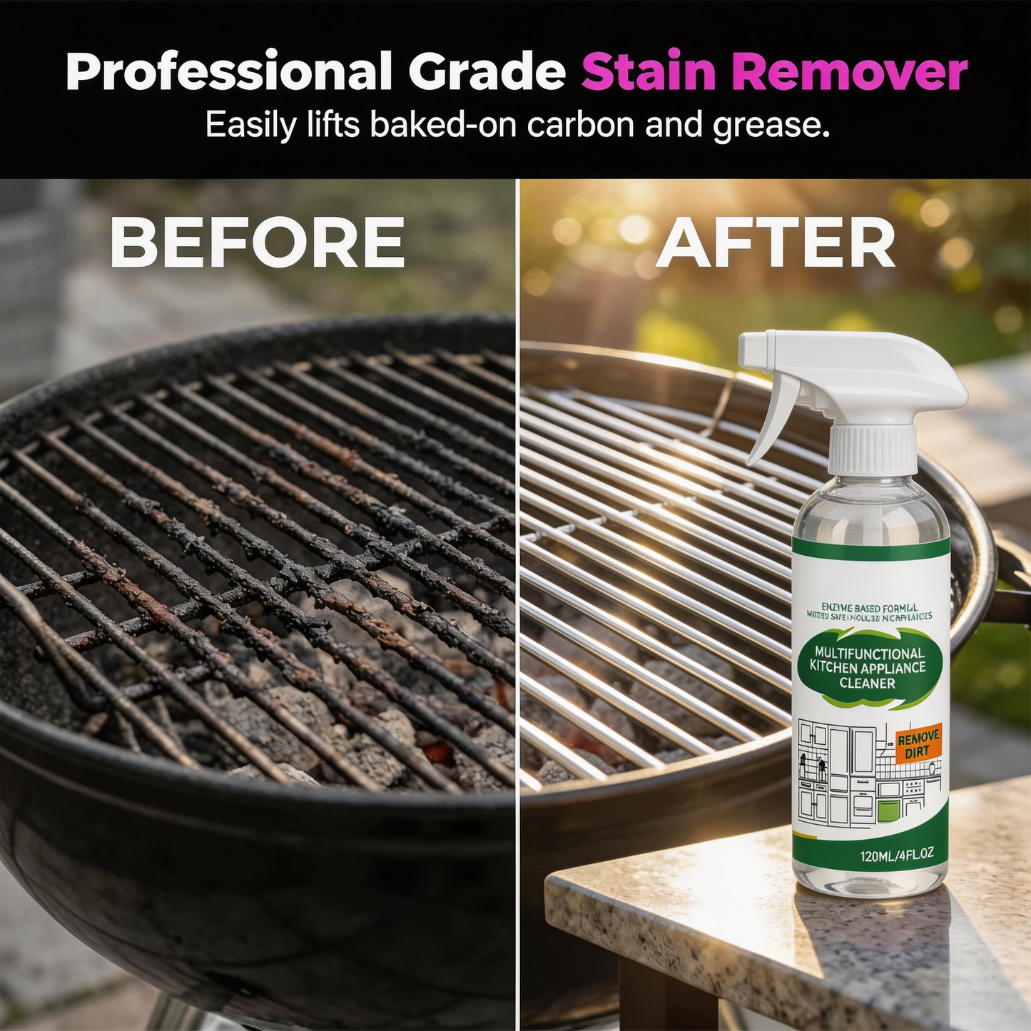 🔥Limited Time Promotion 50% OFF🔥Multifunctional Kitchen Appliance Cleaner Spray