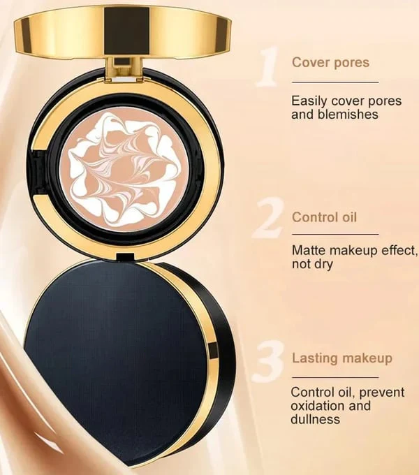 ✨2024 New Three -color pull flower concealer moisturizing essence water cream