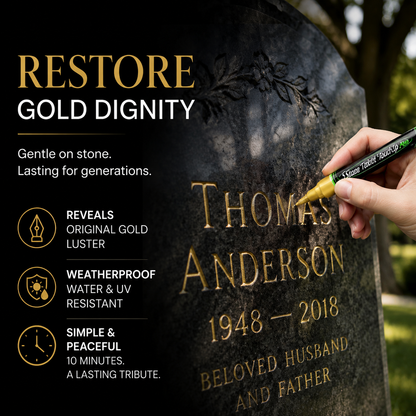🐦Golden Tombstone Marker Pen