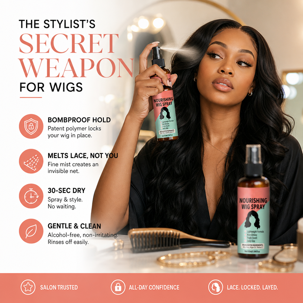 🔥Limited Time Promotion 50% OFF🔥Lightweight No-Rinse Nourishing Wig Spray