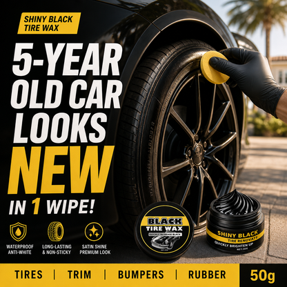 🔥Limited Time Promotion 50% OFF🔥Multi-Purpose Car Trim & Tire Restoration Wax