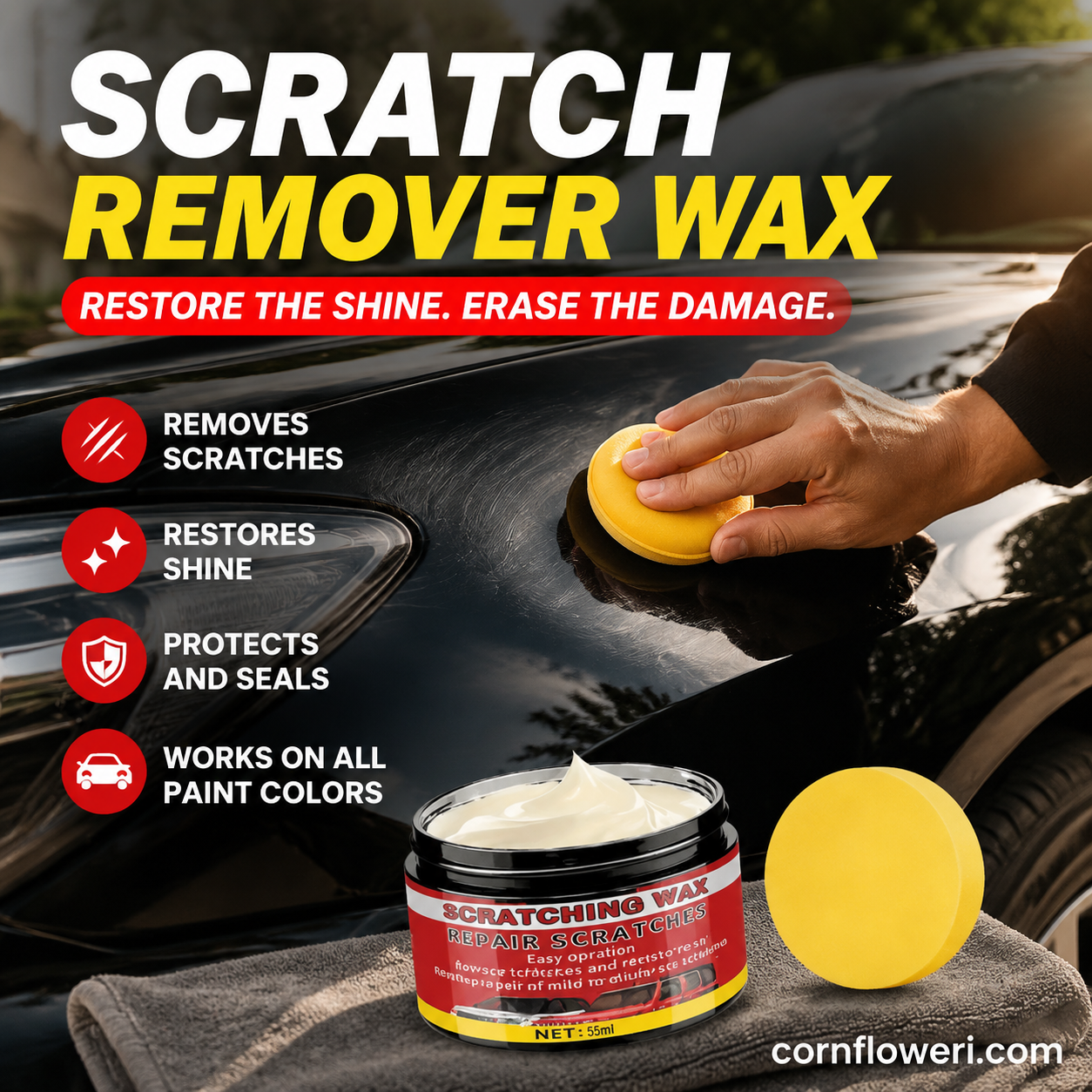 Ultimate Car Scratch Remover Wax
