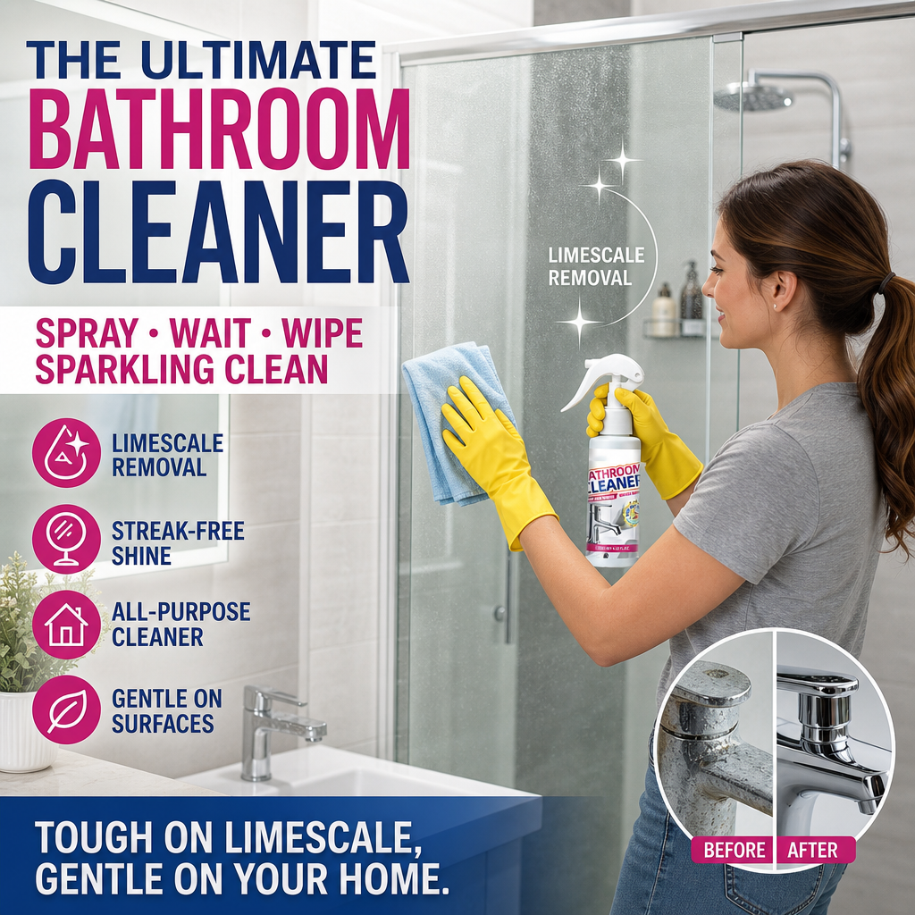🔥Limited Time Promotion 50% OFF🔥Multi-purpose Powerful Bathroom Cleaner