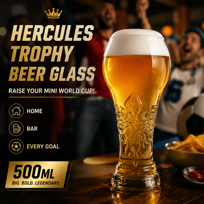 🔥Limited Time Promotion 50% OFF🔥Large Capacity Ornate Embossed Beer Glass