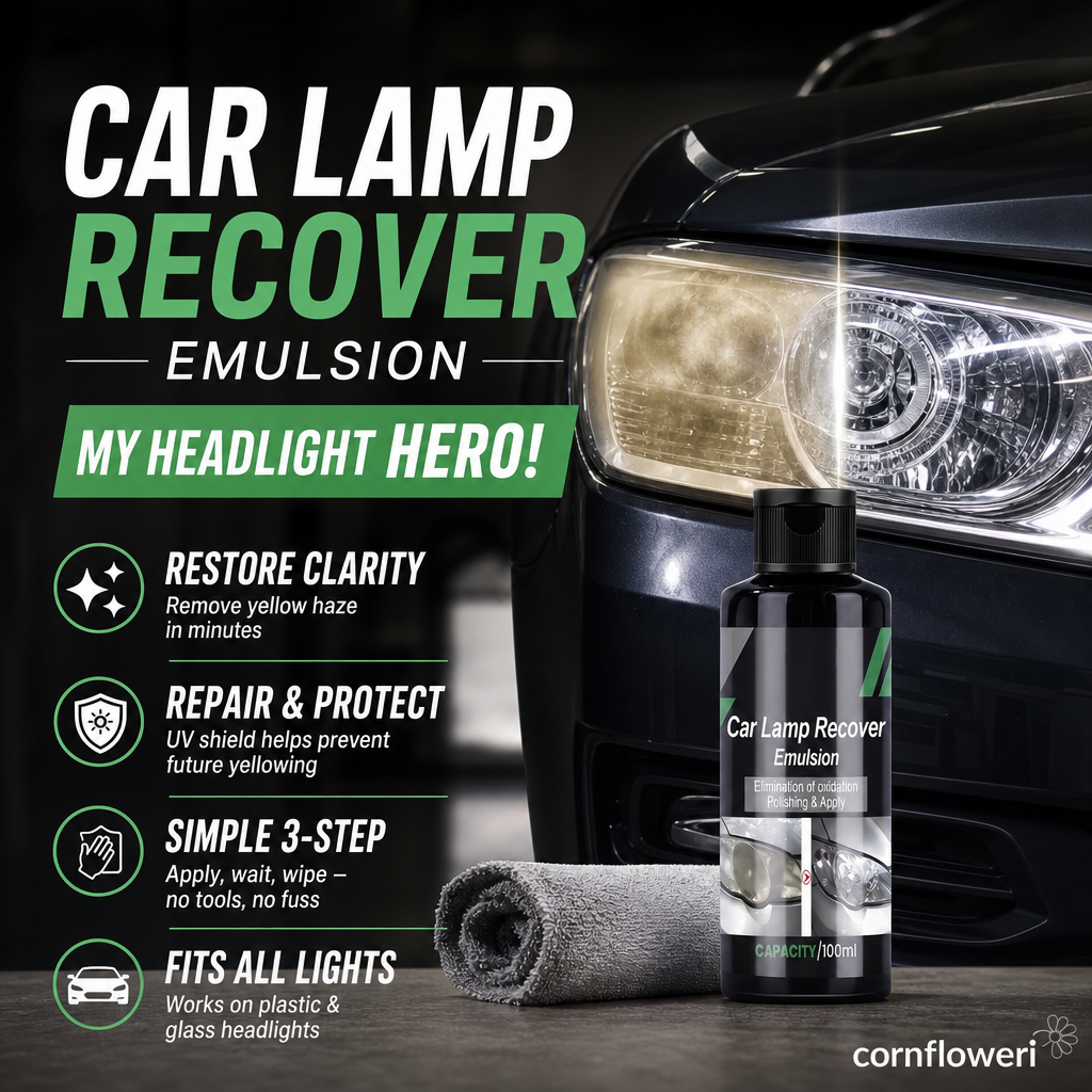 Car Headlight Repair Polish Liquid