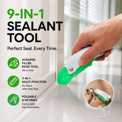 🔥Hot Sale🔥Multipurpose 9-in-1 Spatula Caulking Tool