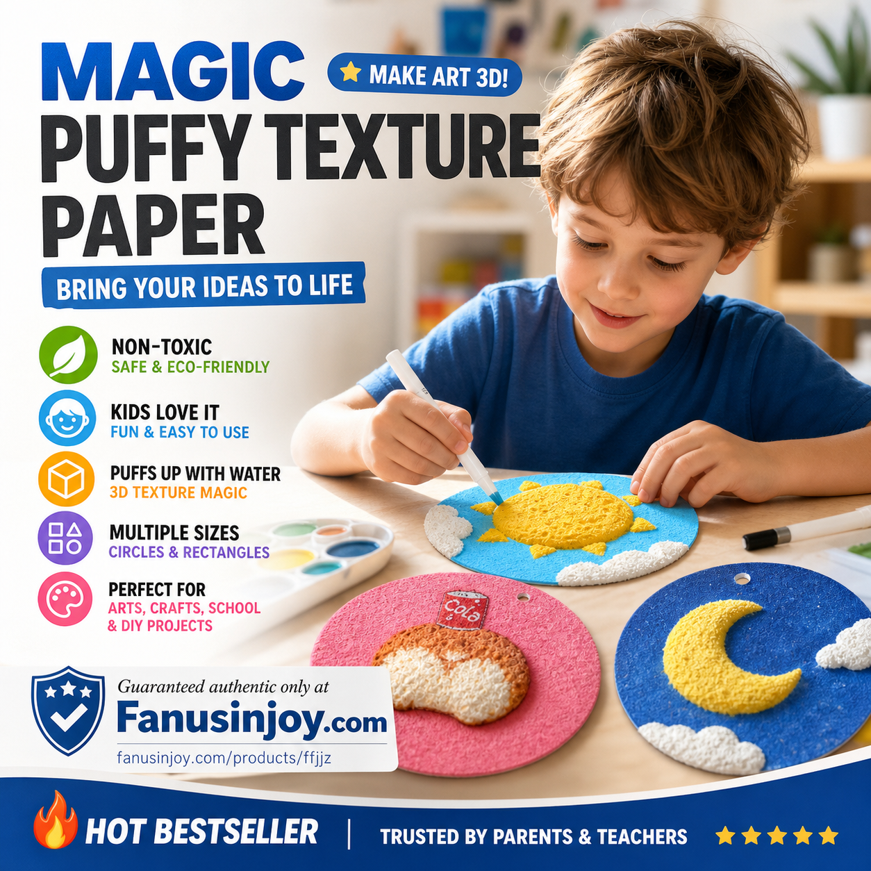 🎄Special Surprise Offer 🎁Buy 3 Get 2 Free！🔮Master the magic of painting！👩‍🎨Foam Texture Painting Paper🎁