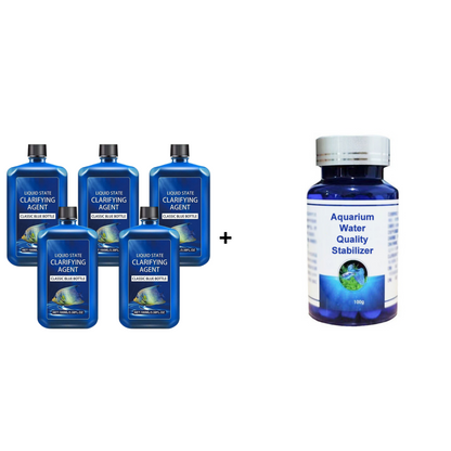 🏆 Last Day Special Price £8.99 ! 🔥Buy 2 Get 1 Free🎁Fast-Acting Aquarium Water Clarifier