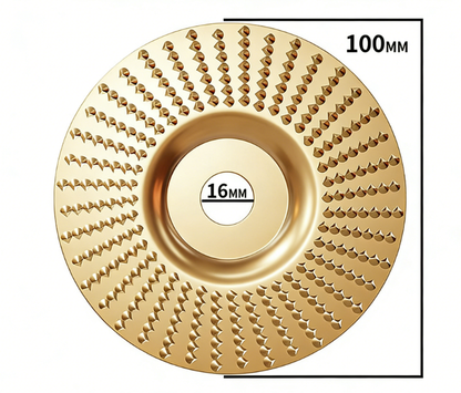 🥳2026 HOT SALE🥳💞50K+ SOLD!⚙️🪚 BUY 5 GET 5 FREE! Premium Wood Carving Disc – Super sharp, fast cutting. Fits standard grinder, removes wood easily. A workshop hero! 🔥✨