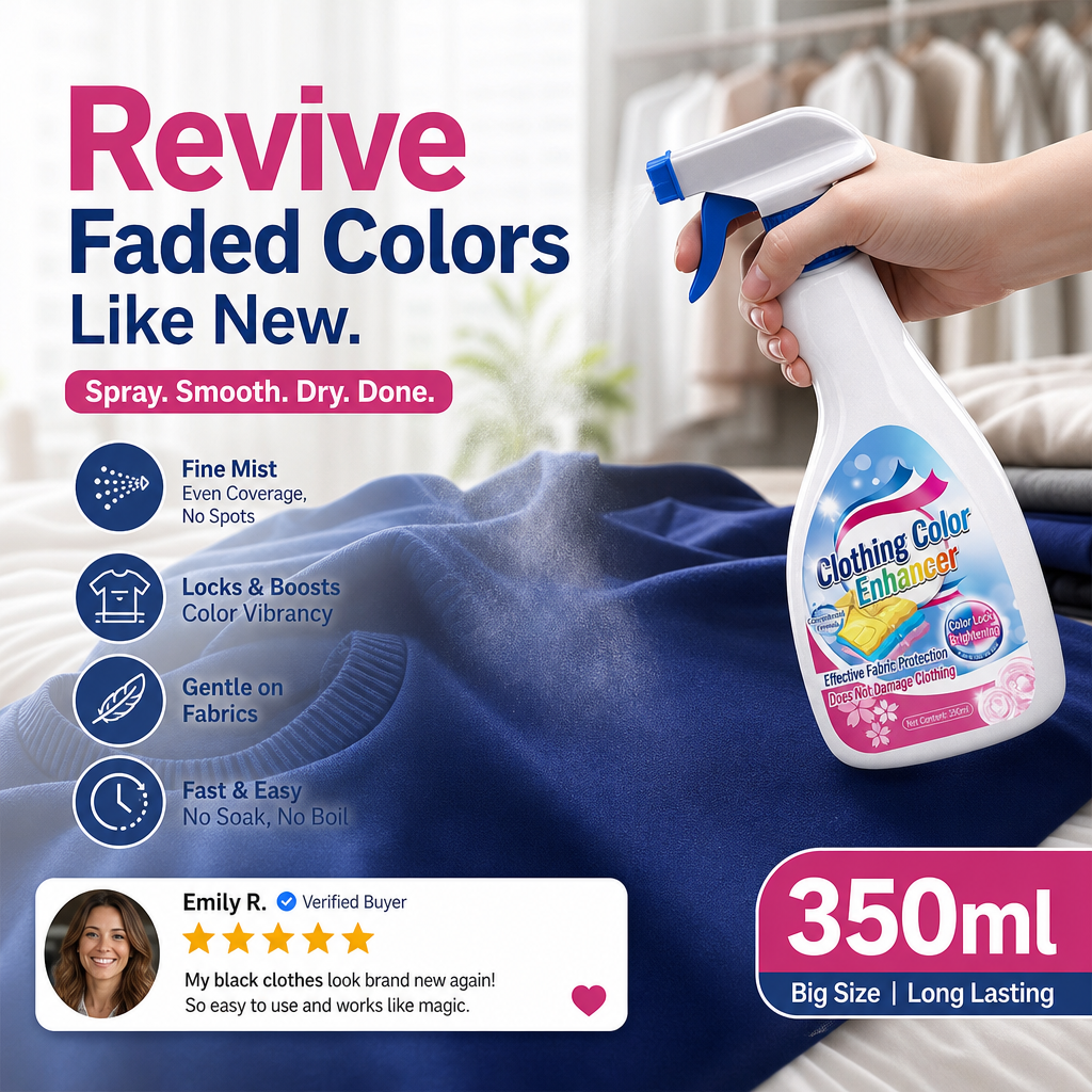 🔥Limited Time Promotion 50% OFF🔥Clothing Color Revitalizer Spray