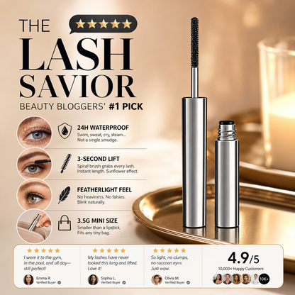 🔥 50% OFF · Waterproof Curling & Lengthening Mascara ✨