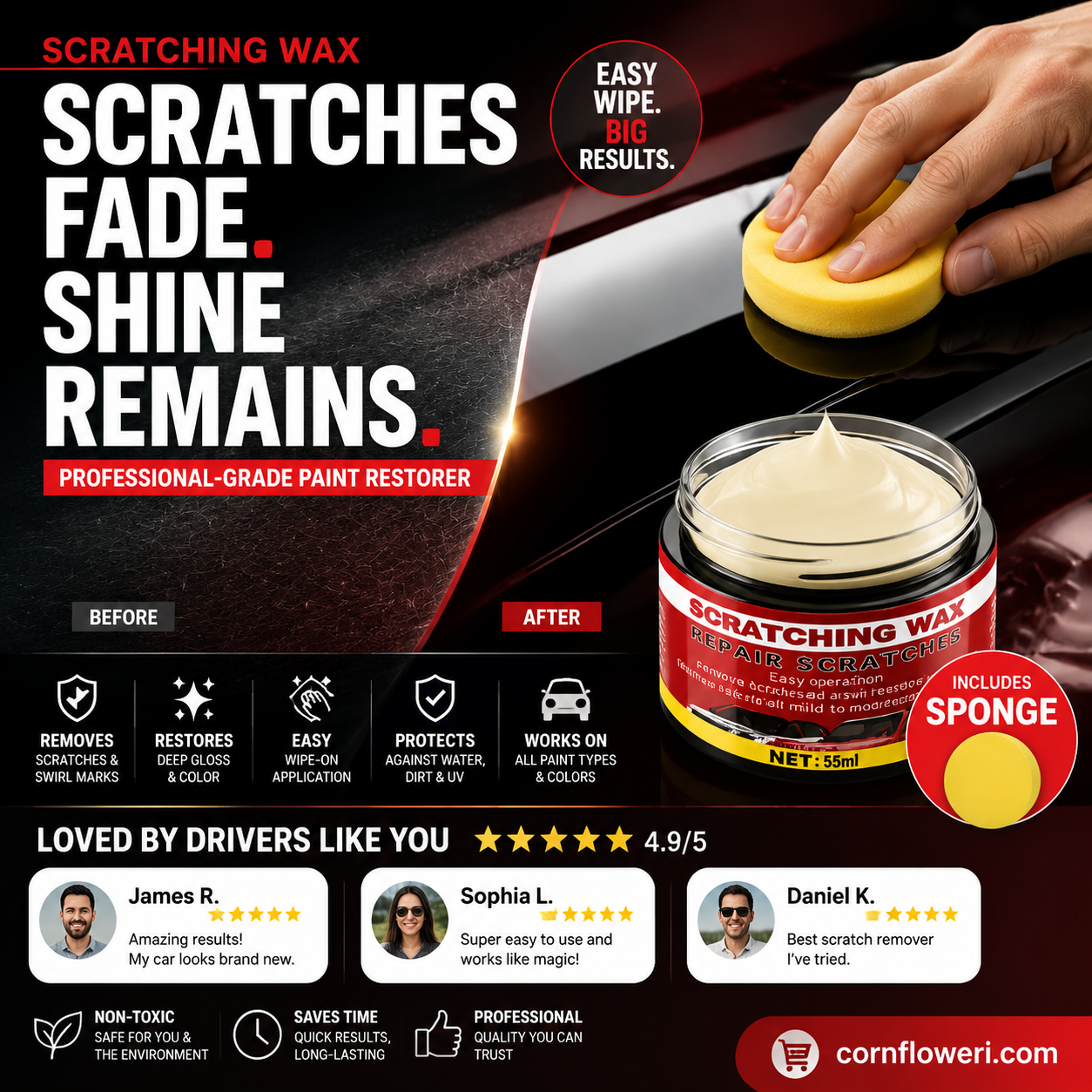 Ultimate Car Scratch Remover Wax