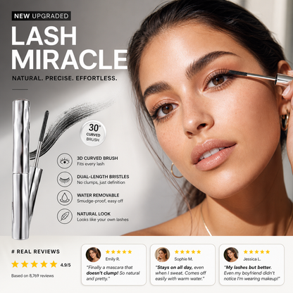 🎉Buy 1 Get 1 Free🎉3D Curling Metal Wand Mascara-Waterproof & Long-Lasting