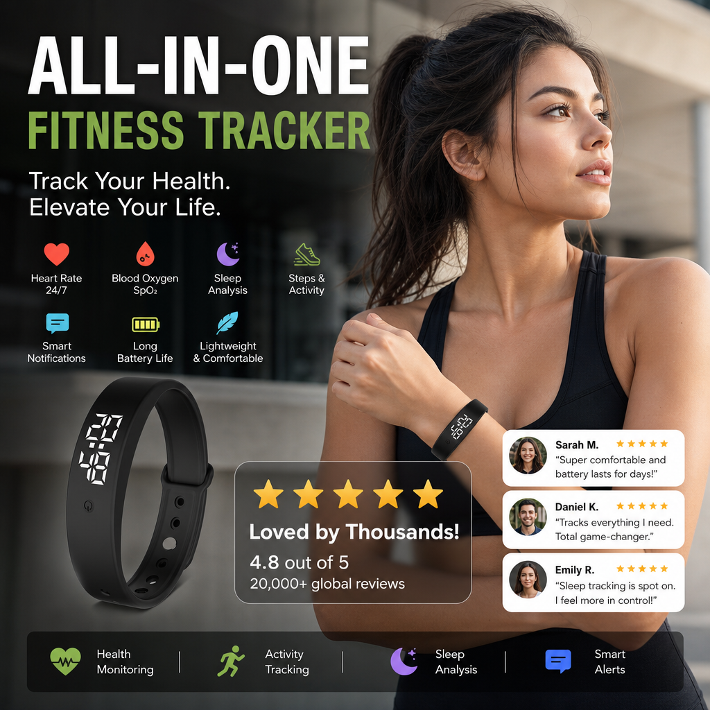 ⌚ 2026 Sale — Over 27100 Sold!✨Smart Sensor Bracelet – All-Day Health Tracking 💓