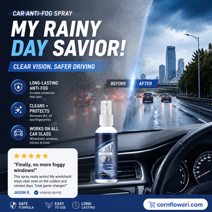 Anti-Fog Spray for Automotive Glass