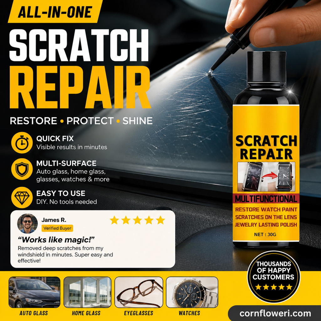 Multifunctional Scratch Repair Polish – Works on All Car Colors 🚗✨🛡️🎨