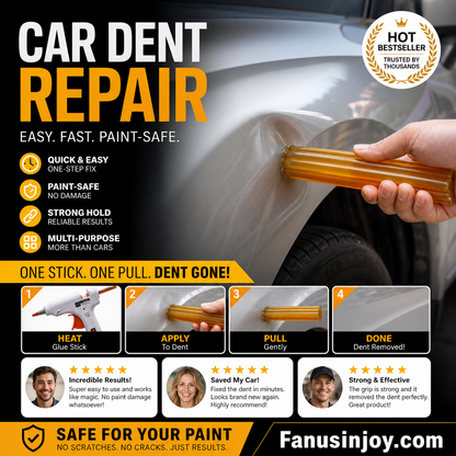 ✨️Buy X Get X Free! 🛠️Fix car dents effortlessly! 🚗Paintless Dent Repair Glue Stick for Car
