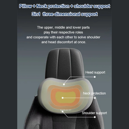 🔥Limited Sale 57% OFF🚗 Car Headrest Neck and Lumbar Pillow 😍