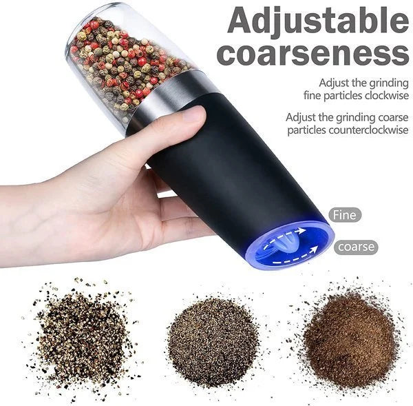 🧂Last Day 50% OFF🔥Automatic electric salt and pepper mill with gravity sensor