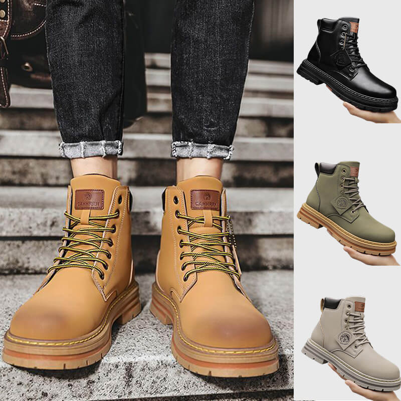 Men's Classic Vintage Motorcycle Boots