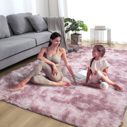 New Year Sale🔥Gradient Color Plush Floor Mat