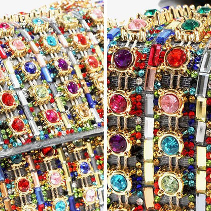 [✨Gift For Her💕] Women's Luxury Colorful Rhinestone Bag（50% OFF）