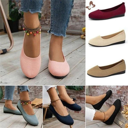 🔥2025 Hot - Women's Comfortable Breathable Slip On Arch Support Non-Slip Casual Shoes💥🥿